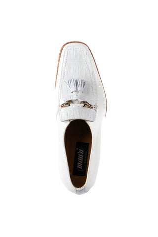 Mauri 3045/6 Crocodile & Leather Tassel Loafer-AmbrogioShoes