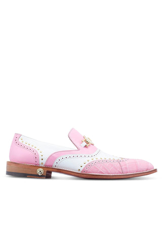 Mauri 3092 Gambino Crocodile & Leather Loafers (MA5427)-AmbrogioShoes