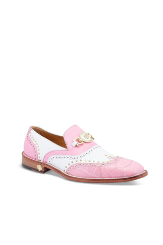 Mauri 3092 Gambino Crocodile & Leather Loafers (MA5427)-AmbrogioShoes