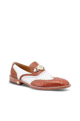 Mauri 3092 Gambino Crocodile Skin & Leather Loafers (MA5427)