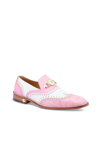 Mauri 3092 Gambino Exotic Crocodile Skin & Calf-Skin Leather Loafers (MA5427)-AmbrogioShoes
