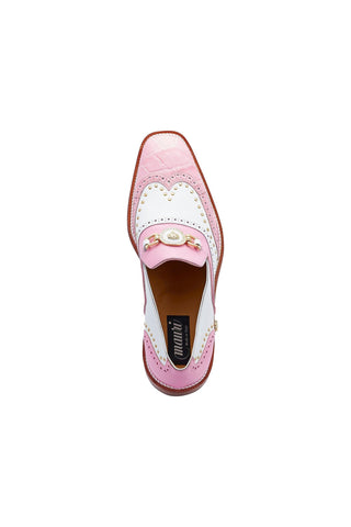 Mauri 3092 Gambino Exotic Crocodile Skin & Calf-Skin Leather Loafers (MA5427)-AmbrogioShoes
