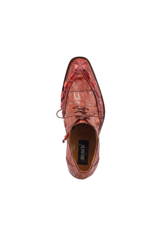 Mauri 3094 Slayer Hornback / Crocodile Skin Derby-AmbrogioShoes