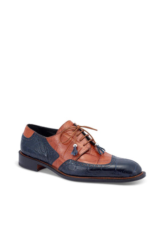 Mauri 3098 Lucchese Alligator Skin Derby (MA5432)-AmbrogioShoes