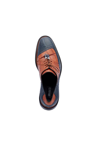 Mauri 3098 Lucchese Alligator Skin Derby (MA5432)-AmbrogioShoes