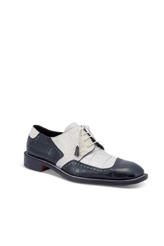 Mauri 3098 Lucchese Exotic Alligator Skin Derby (MA5432)-AmbrogioShoes