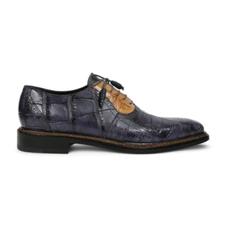 Mauri 3252 Exotic Alligator Classic Oxford (MA5654)-AmbrogioShoes