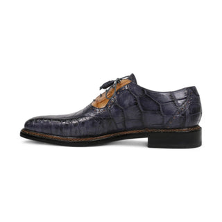 Mauri 3252 Men's Shoes Exotic Alligator Classic Oxford (MA5654)(Special Order)-AmbrogioShoes