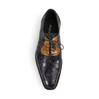 Mauri 3252 Men's Shoes Exotic Alligator Classic Oxford (MA5654)(Special Order)-AmbrogioShoes