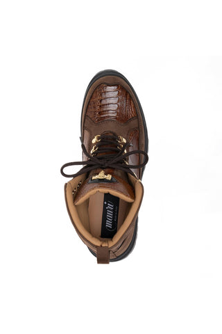 Mauri 3259 Backdoor Exotic Ostrich Skin & Nubuck Leather Boot (MA5687)-AmbrogioShoes