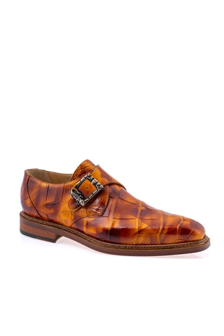 Mauri 3281/2 Alligator Single Monk-Strap-AmbrogioShoes