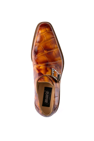 Mauri 3281/2 Alligator Single Monk-Strap - Special Order-AmbrogioShoes