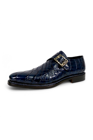 Mauri 3281/2 Shadow Alligator Skin Single Monk-Strap (MA5661)