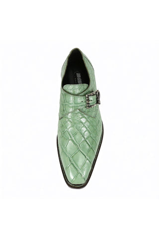 Mauri 3281/2 Shadow Alligator Skin Single Monk-Strap (MA5661)