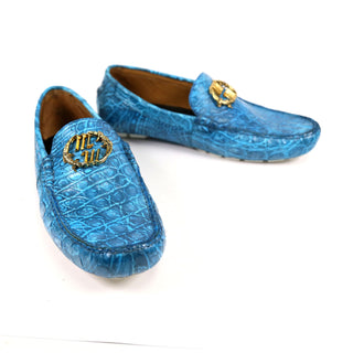 Mauri 3405/1 Scenic Exotic Alligator Skin Moccasin Loafers (MA5414)(Made to Order)-AmbrogioShoes