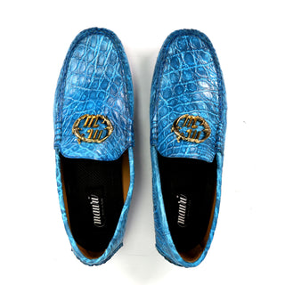 Mauri 3405/1 Scenic Men's Shoes Exotic Alligator Skin Moccasin Loafers (MA5414)(Special Order)-AmbrogioShoes