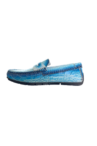 Mauri 3517/1 Sprinter Exotic Alligator Skin Moccasins Loafers (MA5550)-AmbrogioShoes