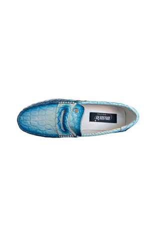 Mauri 3517/1 Sprinter Exotic Alligator Skin Moccasins Loafers (MA5550)-AmbrogioShoes