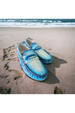 Mauri 3517/1 Sprinter Exotic Alligator Skin Moccasins Loafers (MA5550)-AmbrogioShoes