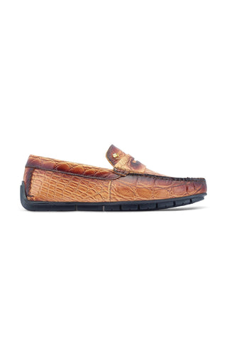 Mauri 3517/1 Sprinter Exotic Alligator Skin Moccasins Loafers (MA5550)-AmbrogioShoes