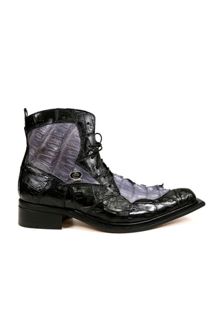 Mauri 42742-1 Exotic Baby Crocodile Skin Boots (MA4612)-AmbrogioShoes