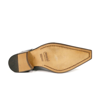 Mauri 42742-1 Men's Shoes Exotic Baby Crocodile Skin Boots (MA4612) (Special Order)-AmbrogioShoes