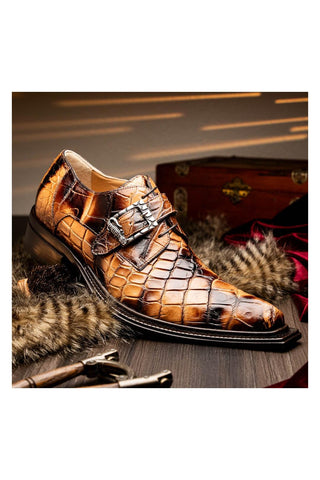 Mauri 44166/2 Wanted Alligator Skin Derby