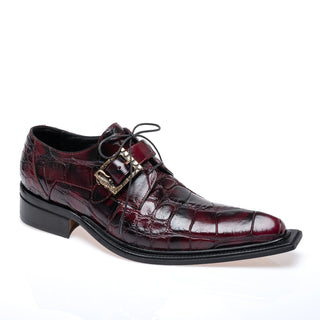 Mauri 44166/2 Wanted Men's Shoes Exotic Alligator Skin Cowboy Derby (MA5692)-AmbrogioShoes