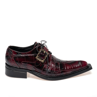 Mauri 44166/2 Wanted Men's Shoes Exotic Alligator Skin Cowboy Derby (MA5692)-AmbrogioShoes