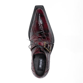 Mauri 44166/2 Wanted Men's Shoes Exotic Alligator Skin Cowboy Derby (MA5692)-AmbrogioShoes