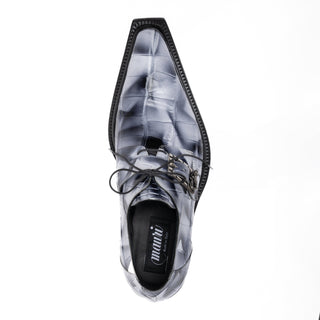 Mauri 44166/2 Wanted Men's Shoes Exotic Alligator Skin Cowboy Derby (MA5692)(Special Order)-AmbrogioShoes