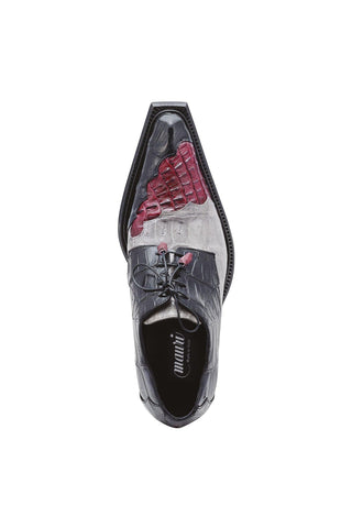 Mauri 44207 Piave Crocodile Skin / Hornback Derby (MA5257)