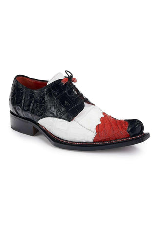 Mauri 44207 Piave Crocodile Skin / Hornback Derby (MA5257)