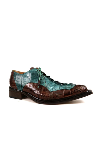 Mauri 44209 Crocodile & Hornback Tail Oxfords (MA4821)