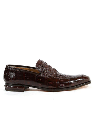 Mauri 4615 Romeo Hornback & Crocodile Skin Loafers (MA1110)-AmbrogioShoes