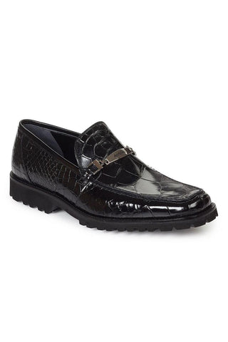 Mauri 4692 Exotic Alligator Skin Horse-Bit Loafers (MA3014)-AmbrogioShoes