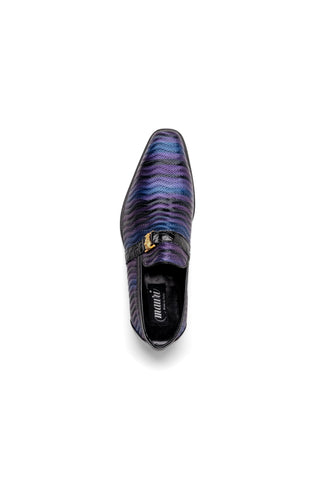 Mauri 4709-6 Elegante Balera Fabric / Alligator / Patent Slip-On Loafers (MA5568)-AmbrogioShoes