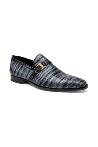 Mauri 4709-6 Elegante Balera Fabric / Alligator Skin / Patent Slip-On Loafers (MA5568)-AmbrogioShoes
