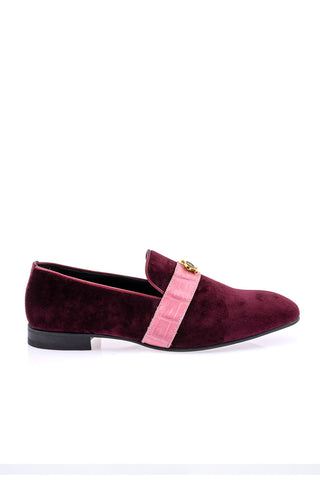 Mauri 4709/11 Crocodile & Velvet Loafer-AmbrogioShoes