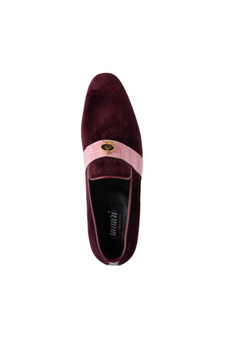 Mauri 4709/11 Crocodile & Velvet Loafer-AmbrogioShoes