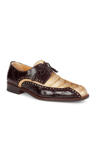 Mauri 4717 Borsieri Crocodile Skin & Hornback Derby (MA4307)