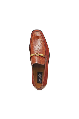 Mauri 4800 Priest Ostrich Leg / Suede / Calf-Skin Leather Horse-Bit Loafers (MA5259)-AmbrogioShoes