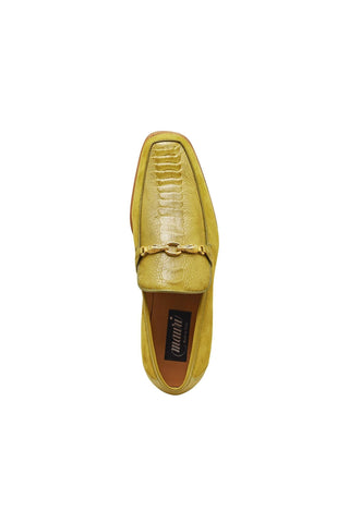 Mauri 4800 Priest Ostrich Leg / Suede / Calf-Skin Leather Horse-Bit Loafers (MA5259)-AmbrogioShoes