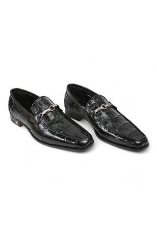 Mauri 4800/5 Crocodile Horsebit Loafers-AmbrogioShoes