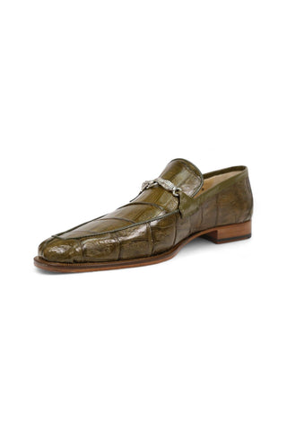 Mauri 4800/5 Crocodile Horsebit Loafers-AmbrogioShoes