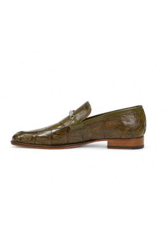Mauri 4800/5 Crocodile Horsebit Loafers-AmbrogioShoes