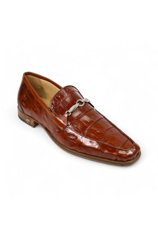 Mauri 4800/5 Crocodile Horsebit Loafers-AmbrogioShoes