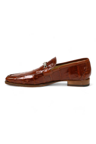 Mauri 4800/5 Crocodile Horsebit Loafers-AmbrogioShoes