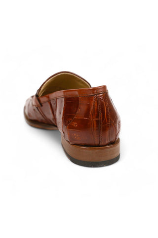Mauri 4800/5 Crocodile Horsebit Loafers-AmbrogioShoes