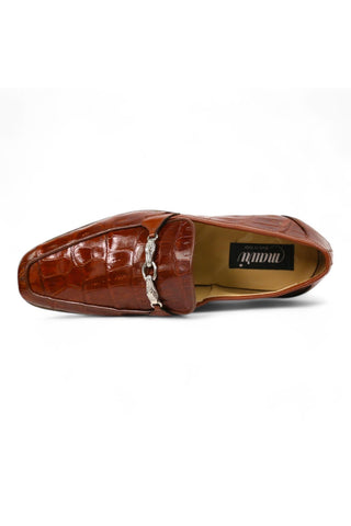 Mauri 4800/5 Crocodile Horsebit Loafers-AmbrogioShoes